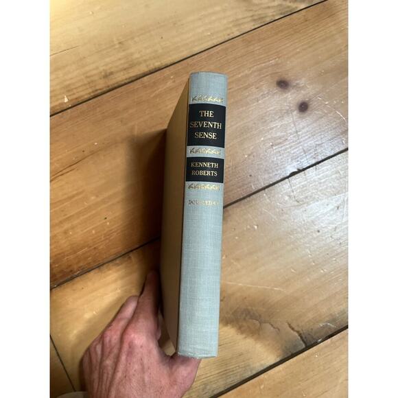 Vintage The Seventh Sense by Kenneth Roberts. HC DJ First Edition. - Picture 1 of 8